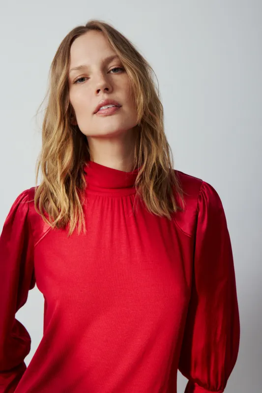 Fiji red top sold by MELISSA NEPTON