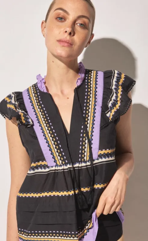 Mantra black blouse sold by MELISSA NEPTON