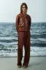 Pia faux leather bomber jacket sold by MELISSA NEPTON