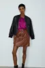 Pia faux leather bomber jacket sold by MELISSA NEPTON