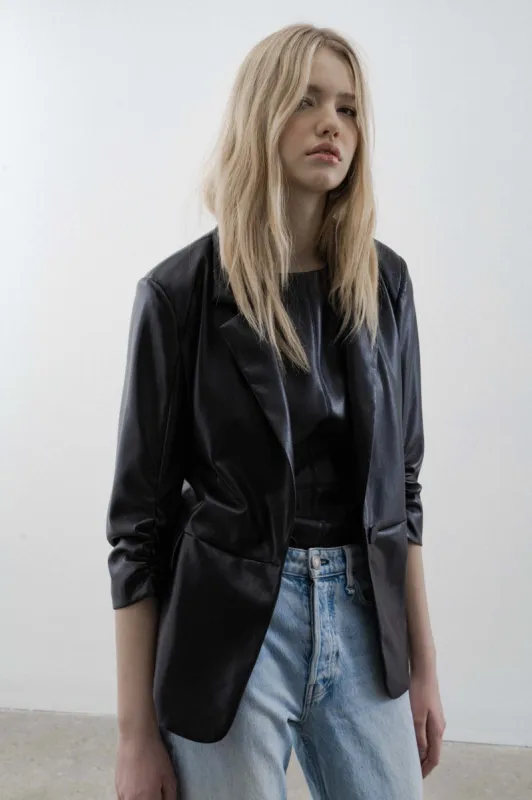Nadia black jacket sold by MELISSA NEPTON