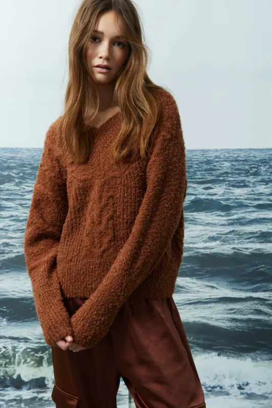 Lilah knit sweater sold by MELISSA NEPTON