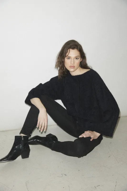 Caissa black sweater sold by MELISSA NEPTON