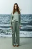 Miranda cargo satin pants sold by MELISSA NEPTON