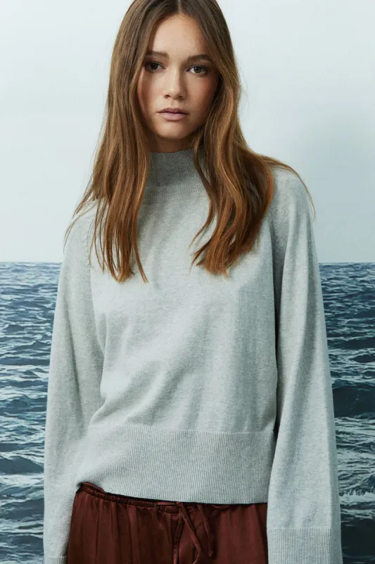 Melissa heather grey sweater sold by MELISSA NEPTON