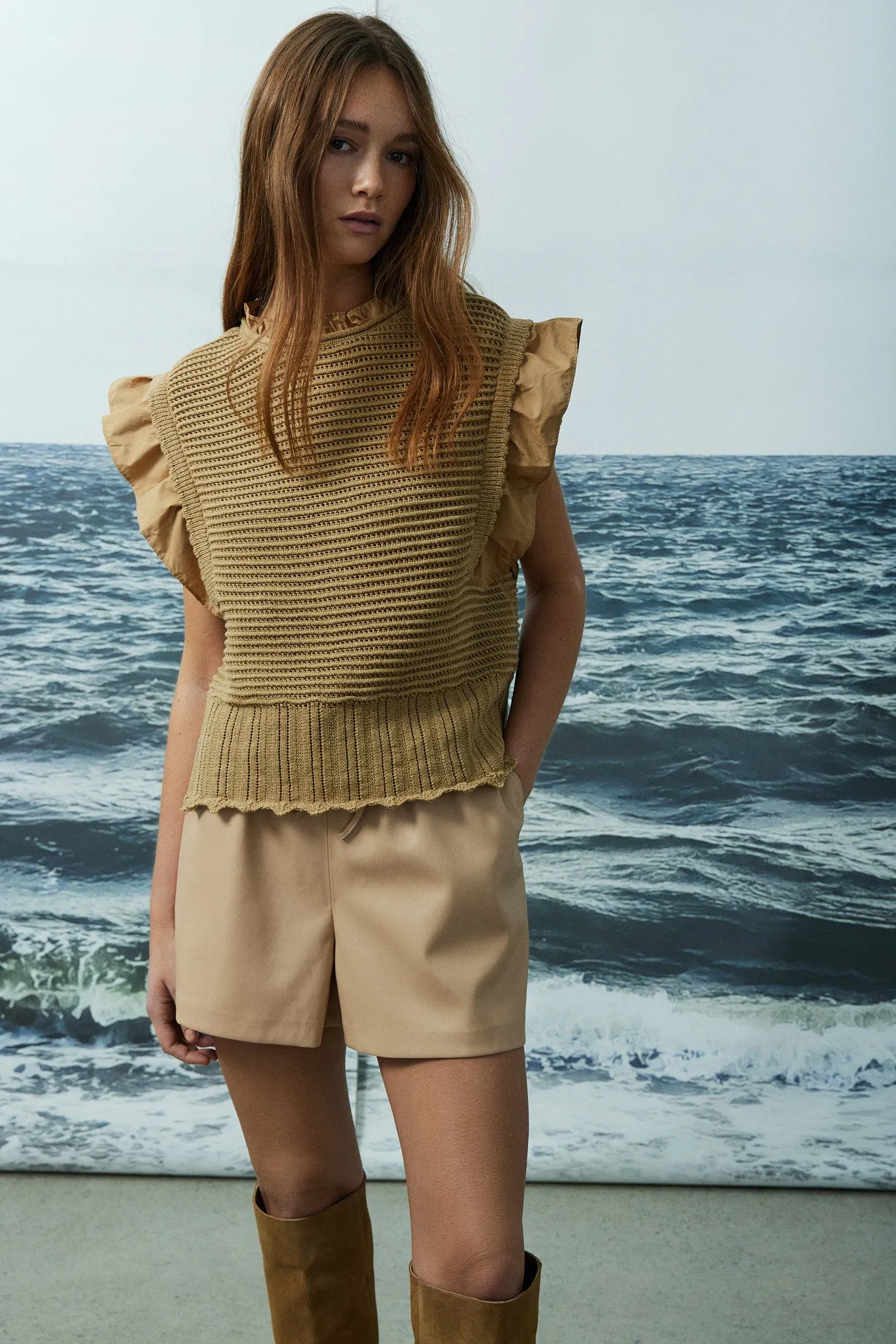 Meera crochet top sold by MELISSA NEPTON product image thumbnail 2