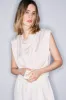 Nile pearl satin top sold by MELISSA NEPTON