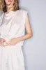 Nile pearl satin top sold by MELISSA NEPTON