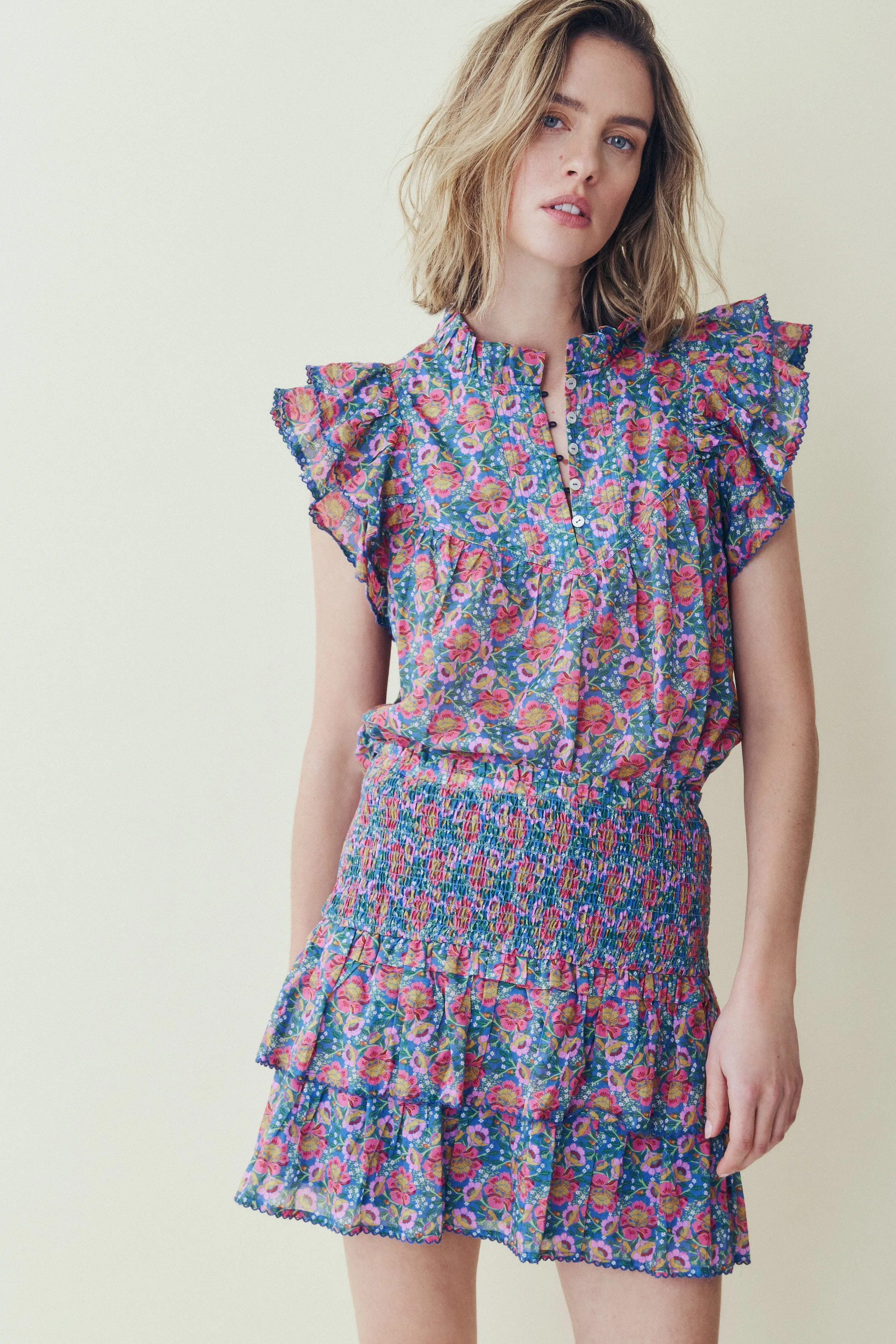 Aluna floral carnival blouse sold by MELISSA NEPTON product image thumbnail 2