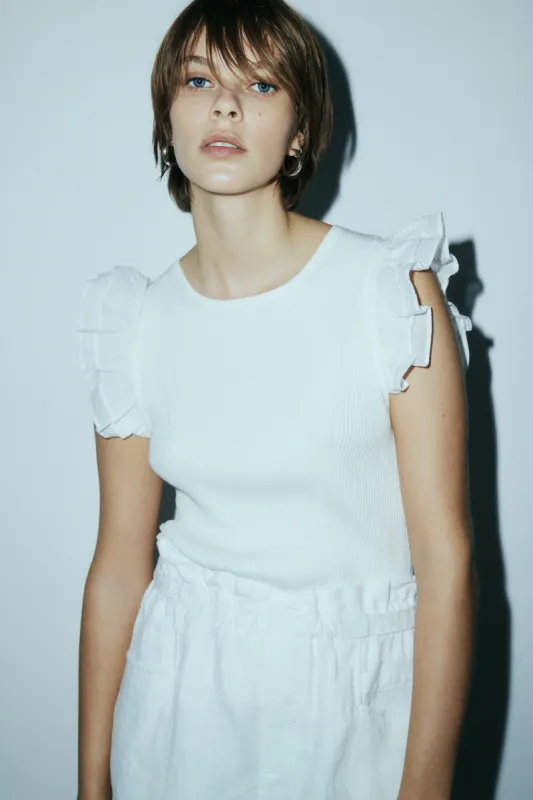 Philo off white top sold by MELISSA NEPTON