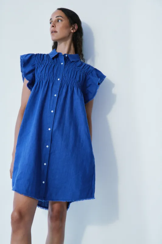 Sunset batik blue dress sold by MELISSA NEPTON