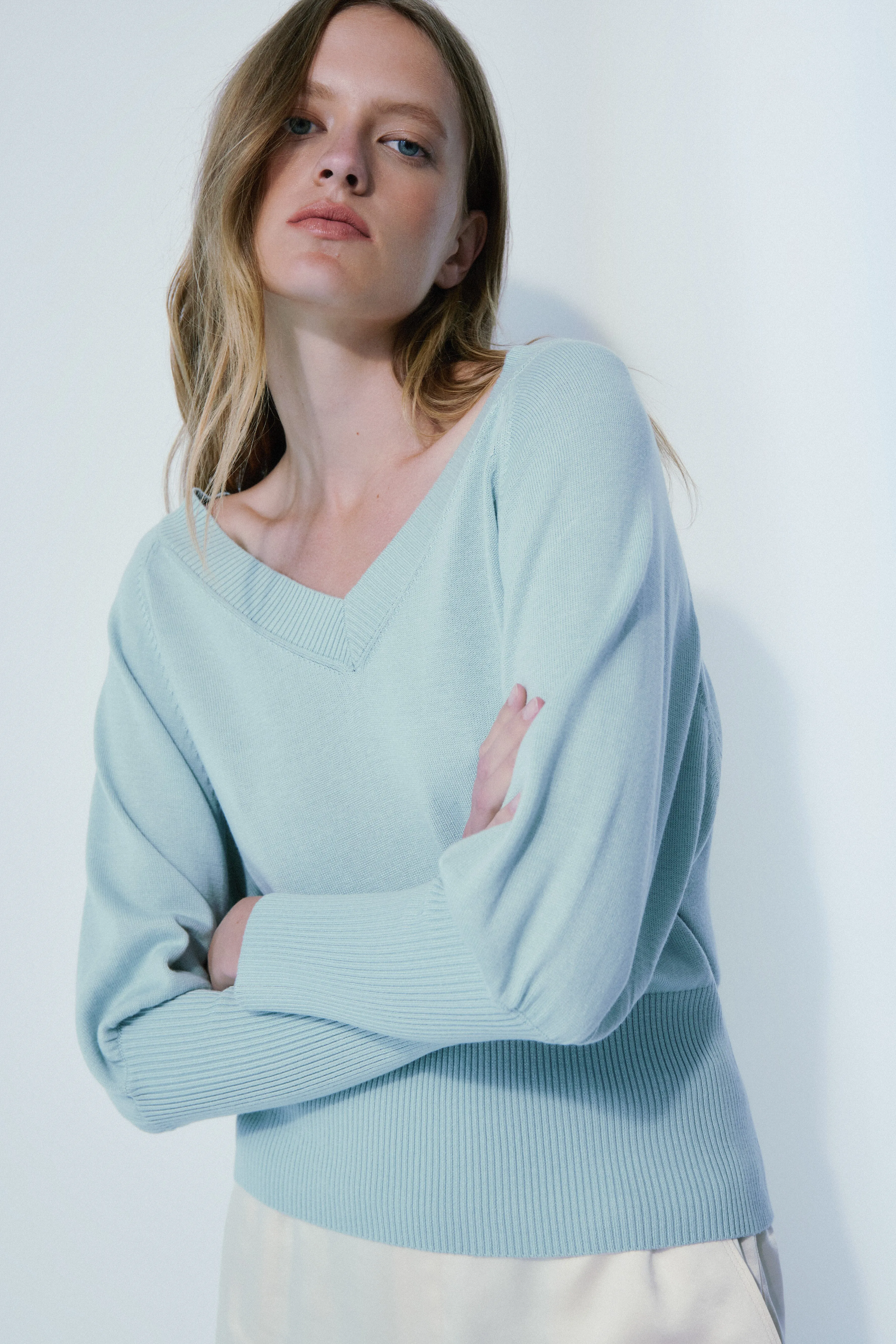 Angie spa green sweater sold by MELISSA NEPTON product image thumbnail 2