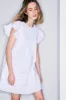 Beverly white cotton dress sold by MELISSA NEPTON