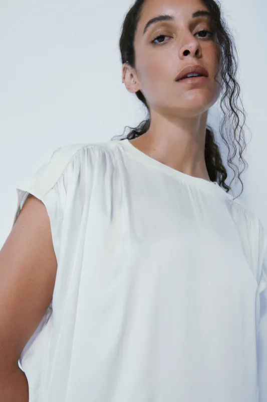 Lima off white top sold by MELISSA NEPTON