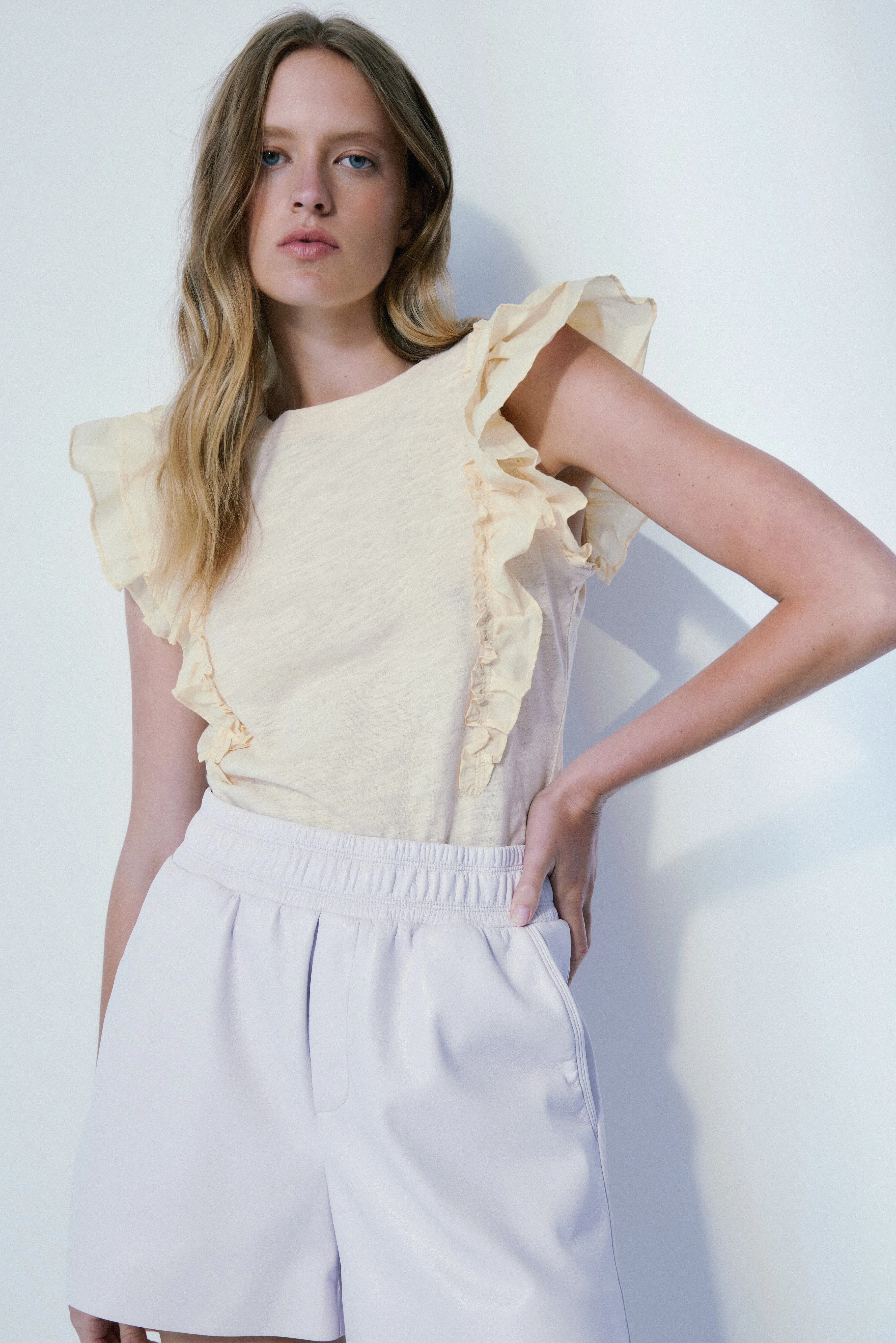 Marbella sea salt cotton top sold by MELISSA NEPTON