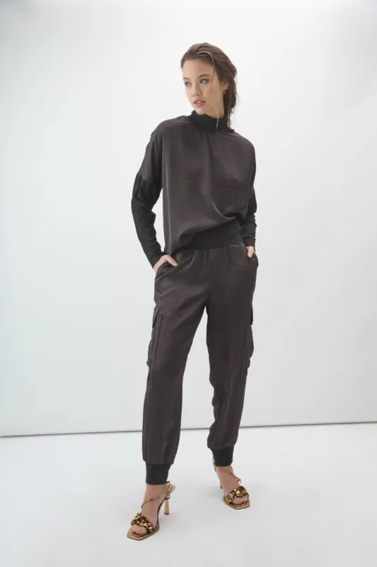 Nilli black top sold by MELISSA NEPTON