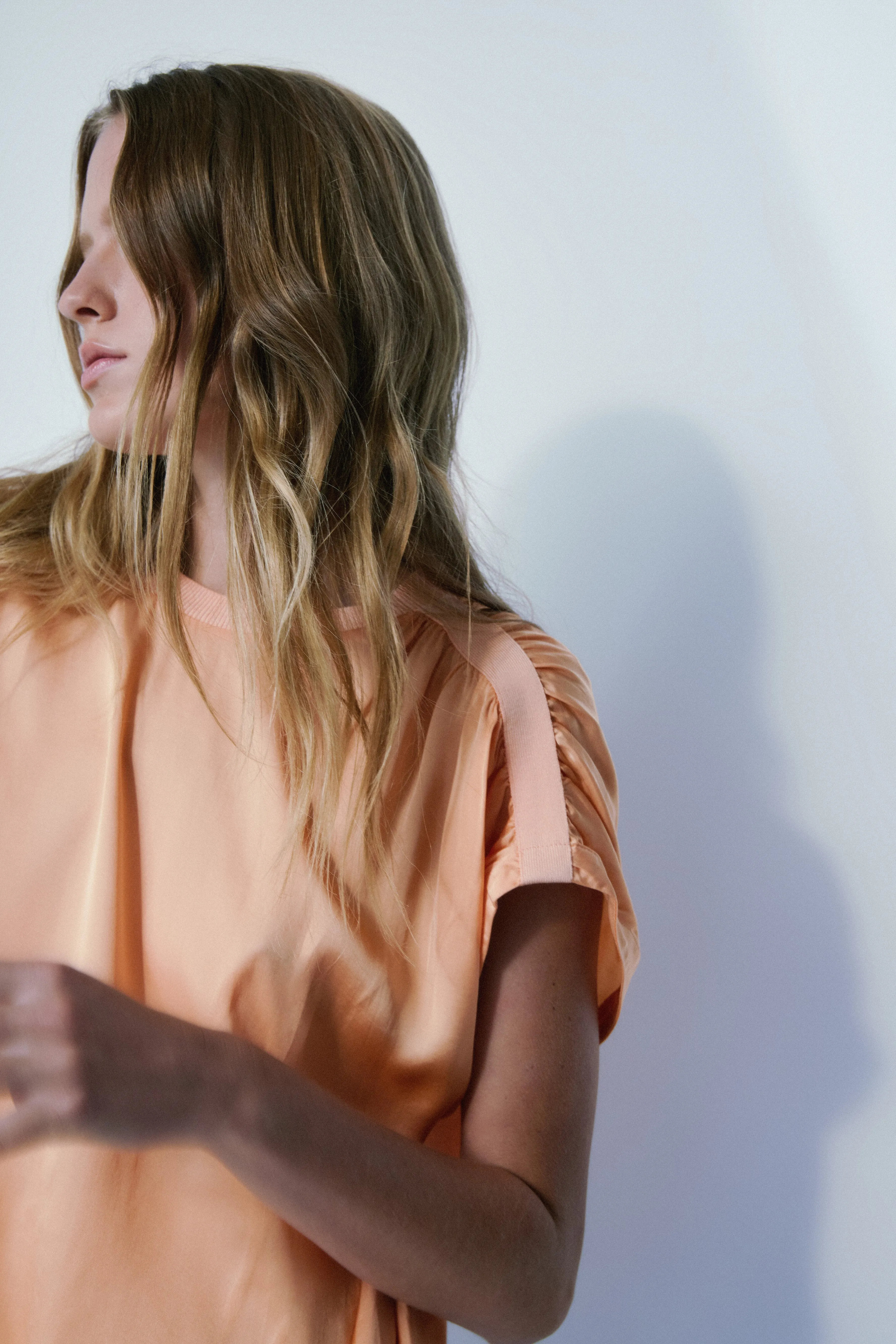 Lima tangerine top sold by MELISSA NEPTON product image thumbnail 2