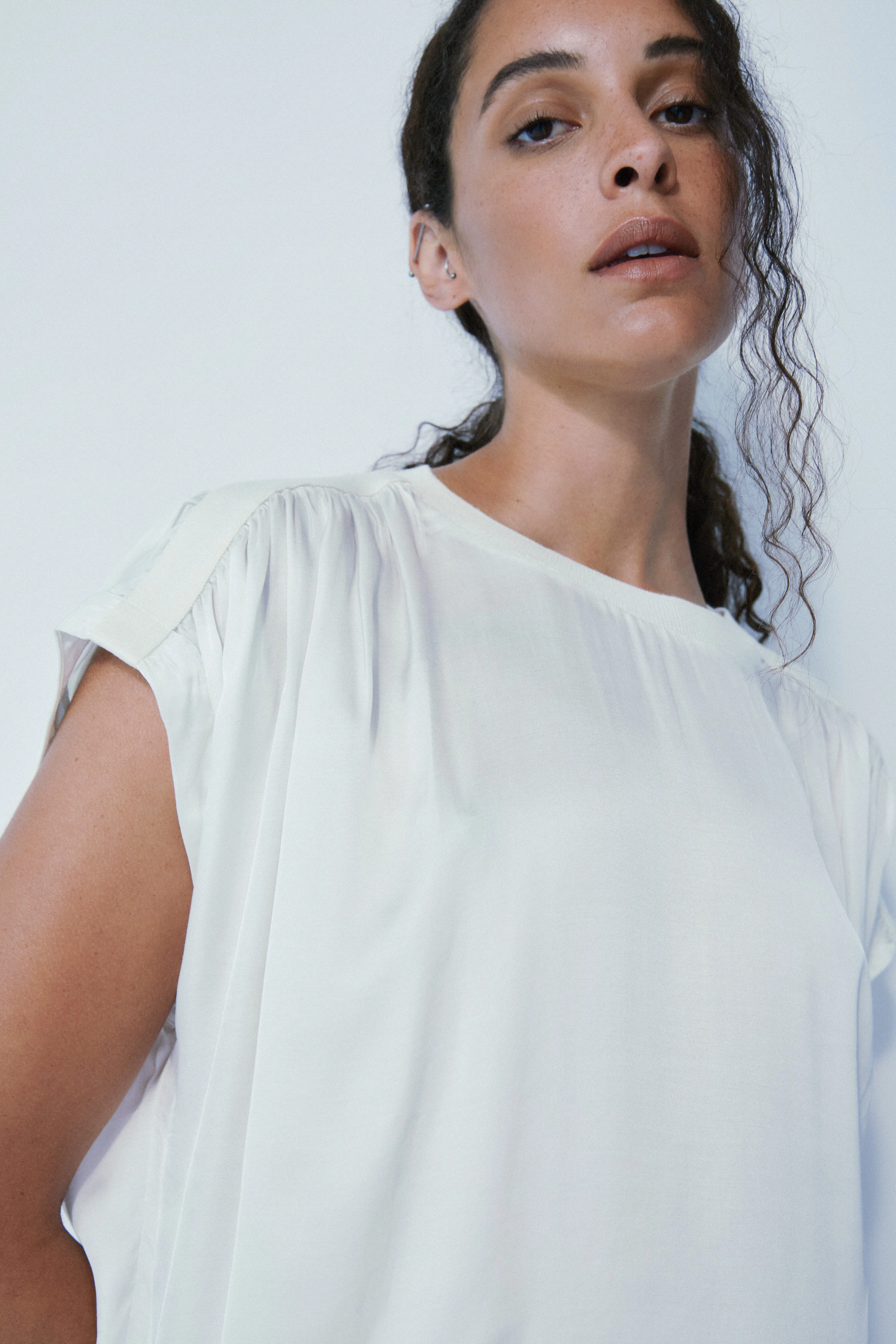 Lima off white top sold by MELISSA NEPTON