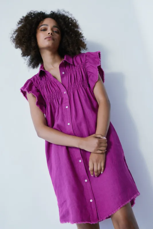 Sunset deep violet dress sold by MELISSA NEPTON