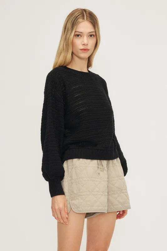 CELINA SWEATER-Black sold by MELISSA NEPTON