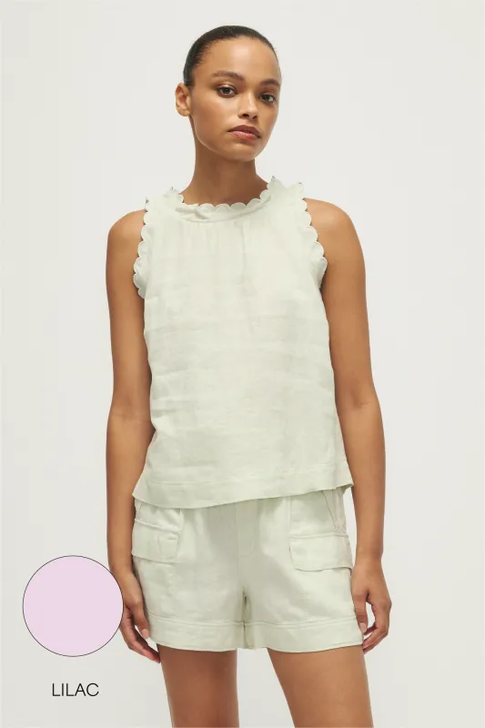 SPENCER SHORT-Lilac sold by MELISSA NEPTON