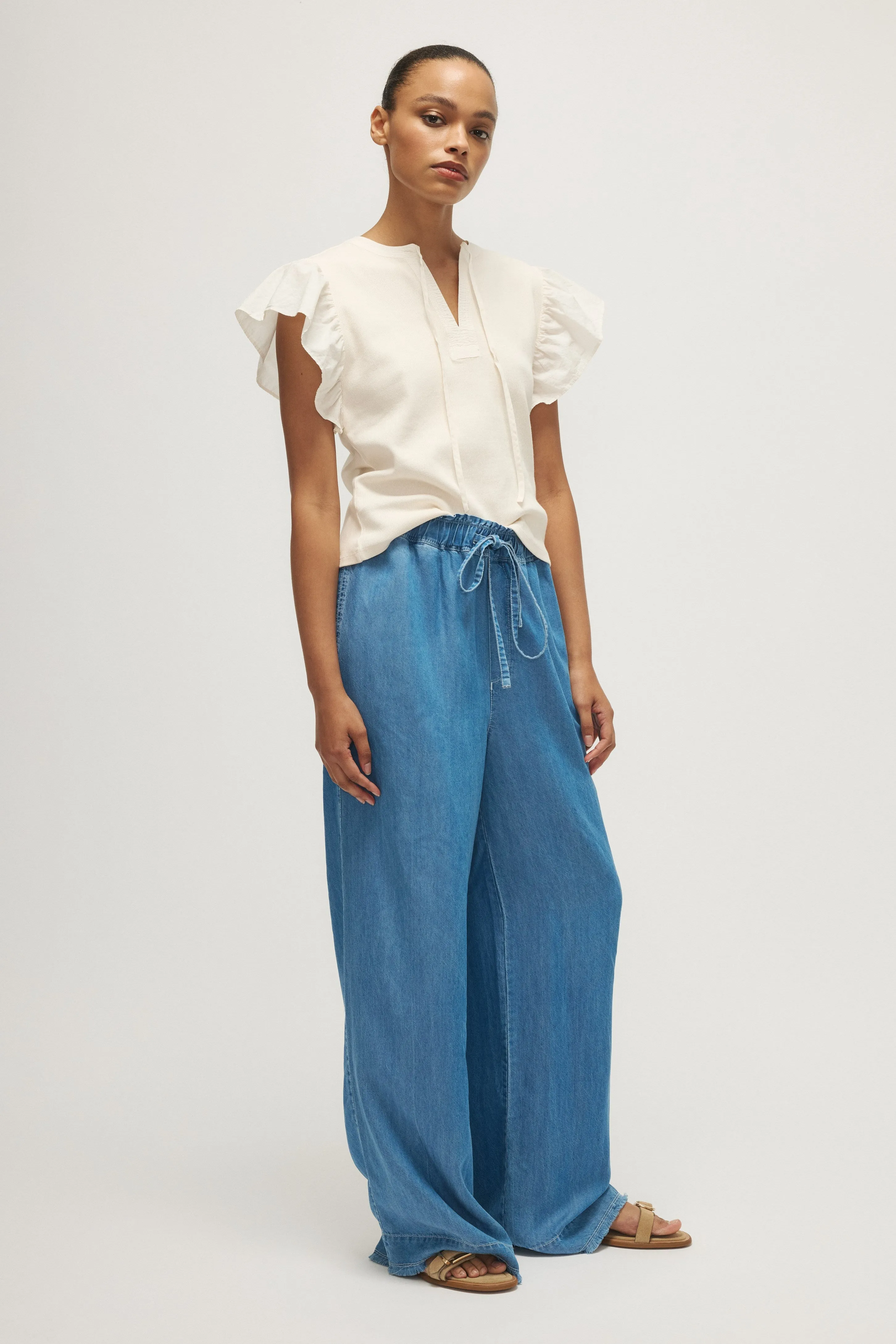 WINSTON TOP-Soft peach sold by MELISSA NEPTON