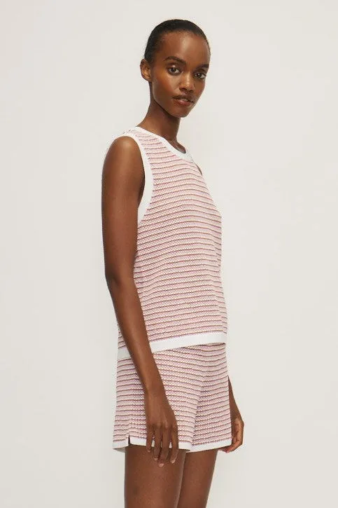 BRUCE TANK TOP-Purple / brown sold by MELISSA NEPTON