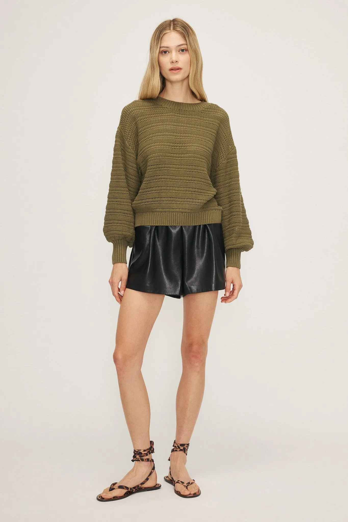 CELINA SWEATER-Khaki sold by MELISSA NEPTON