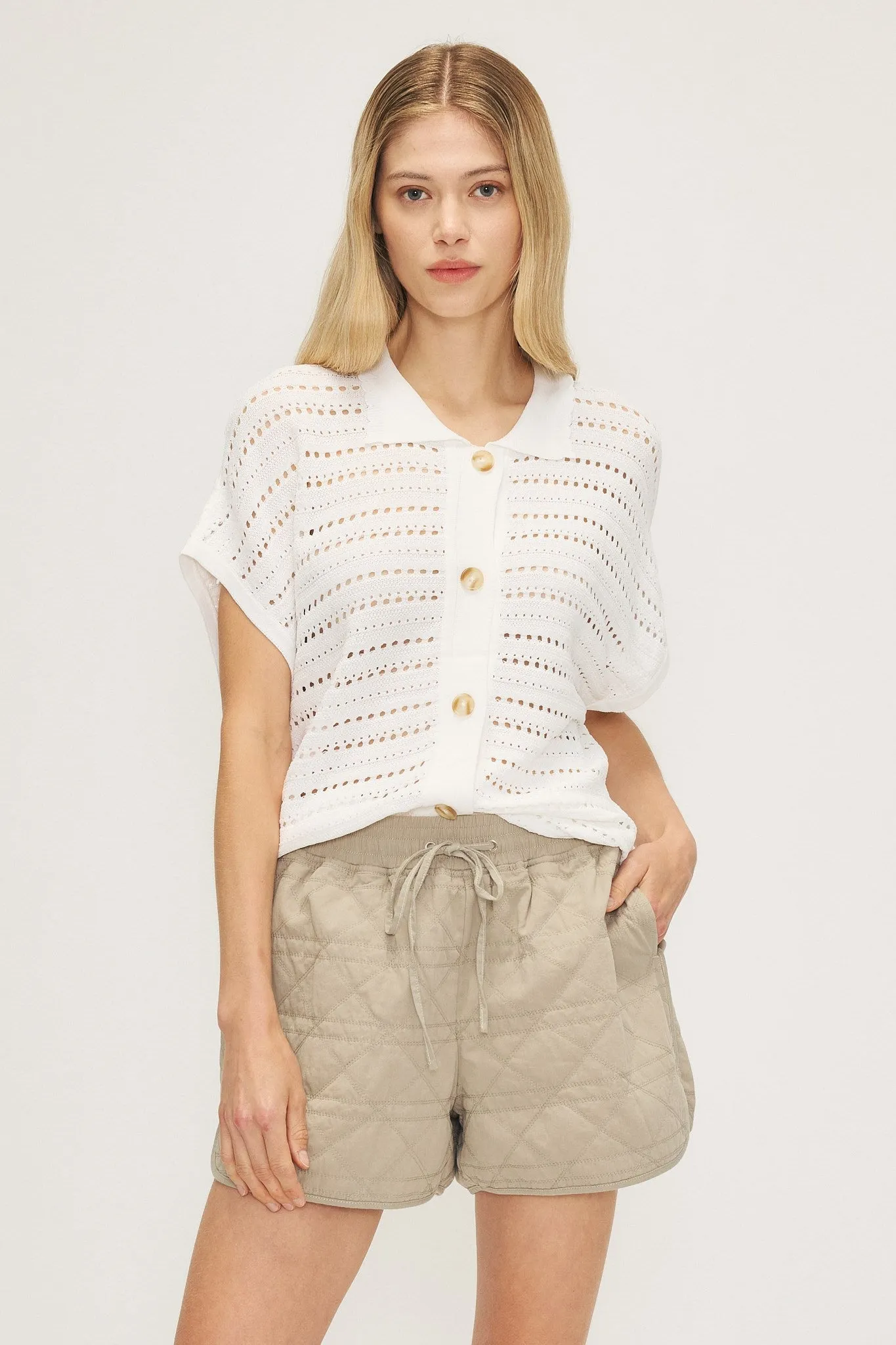 CARDI SWEATER-Off white sold by MELISSA NEPTON