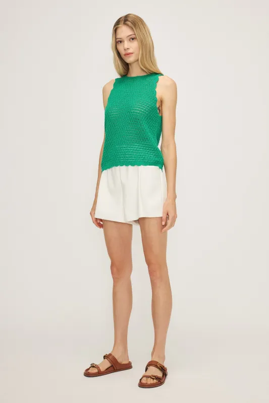 MIRALI TOP-Bright green sold by MELISSA NEPTON