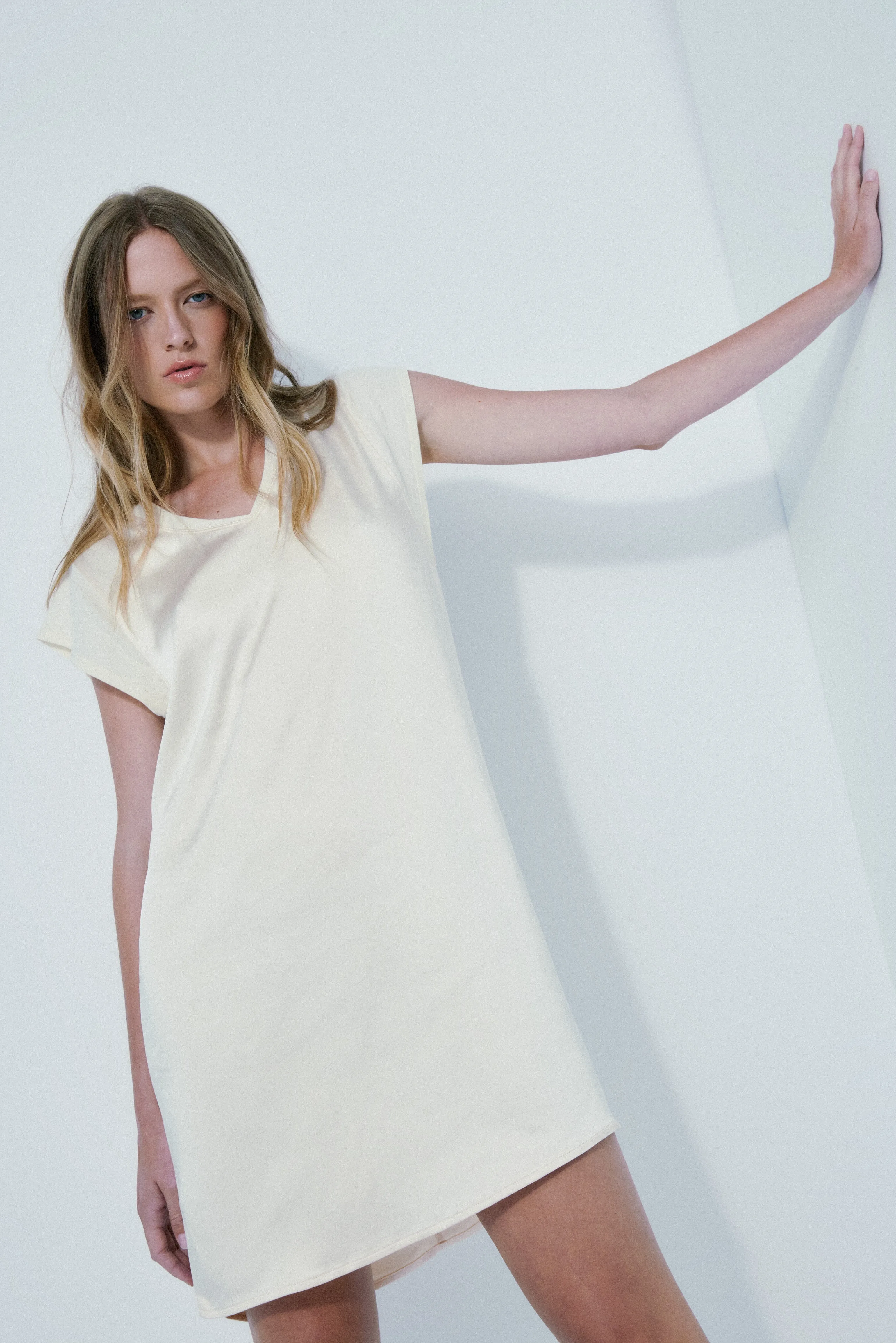 GEORGINA DRESS-Cream sold by MELISSA NEPTON