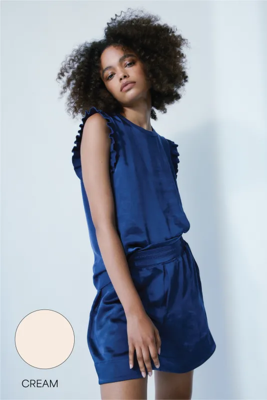 LAUREN SHORT-Cream sold by MELISSA NEPTON