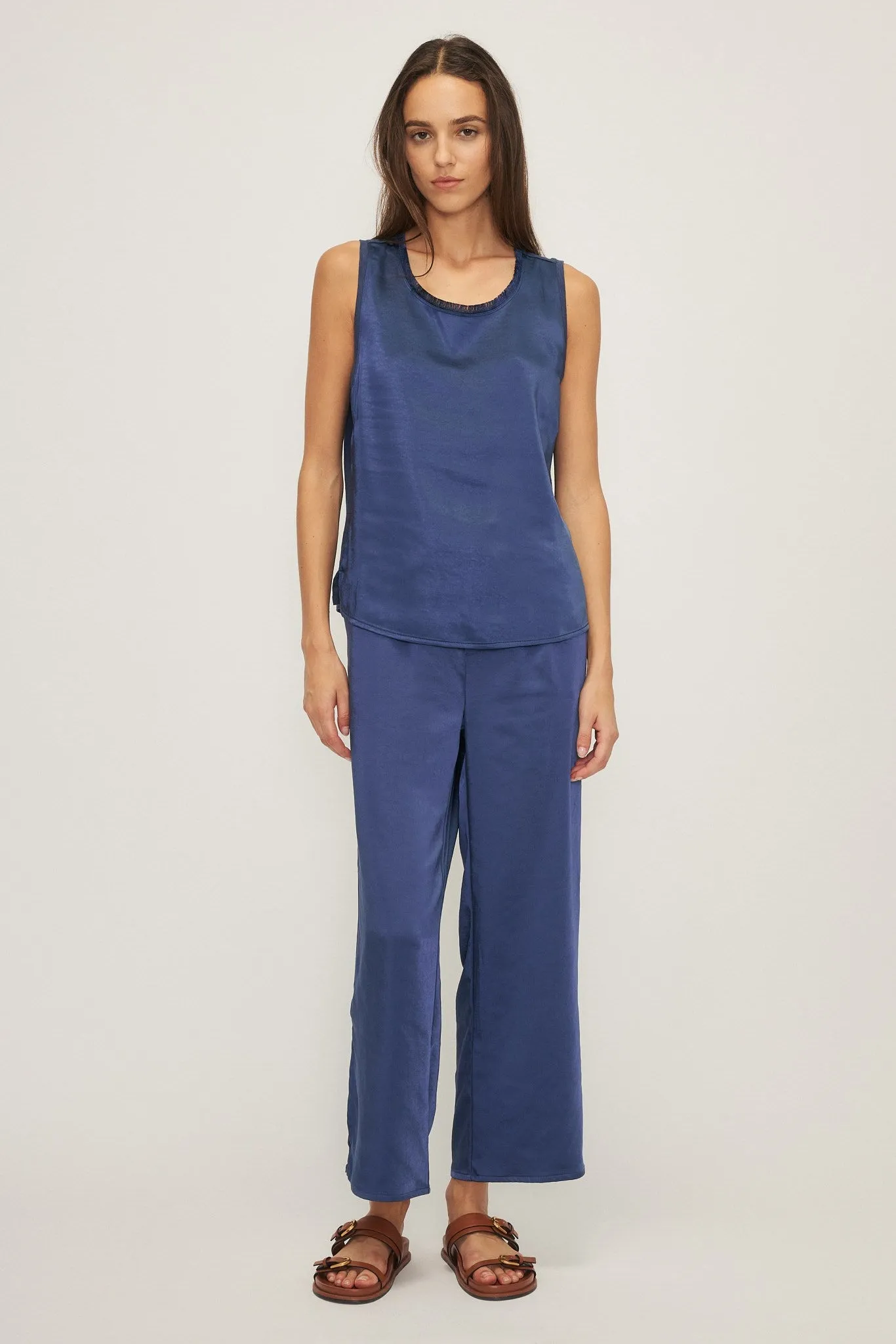 TALHA PANT-Summer navy sold by MELISSA NEPTON