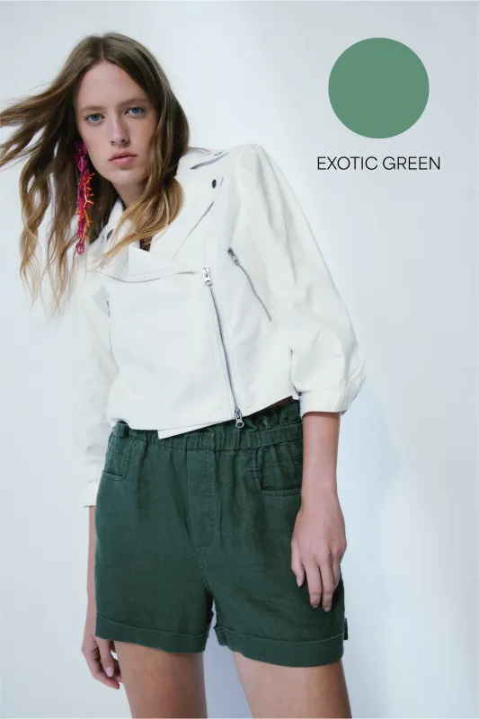 CLOVER JACKET-Exotic green sold by MELISSA NEPTON