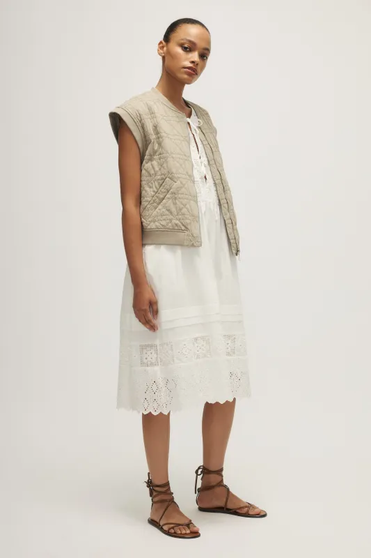 DARIO VEST-Sage sold by MELISSA NEPTON