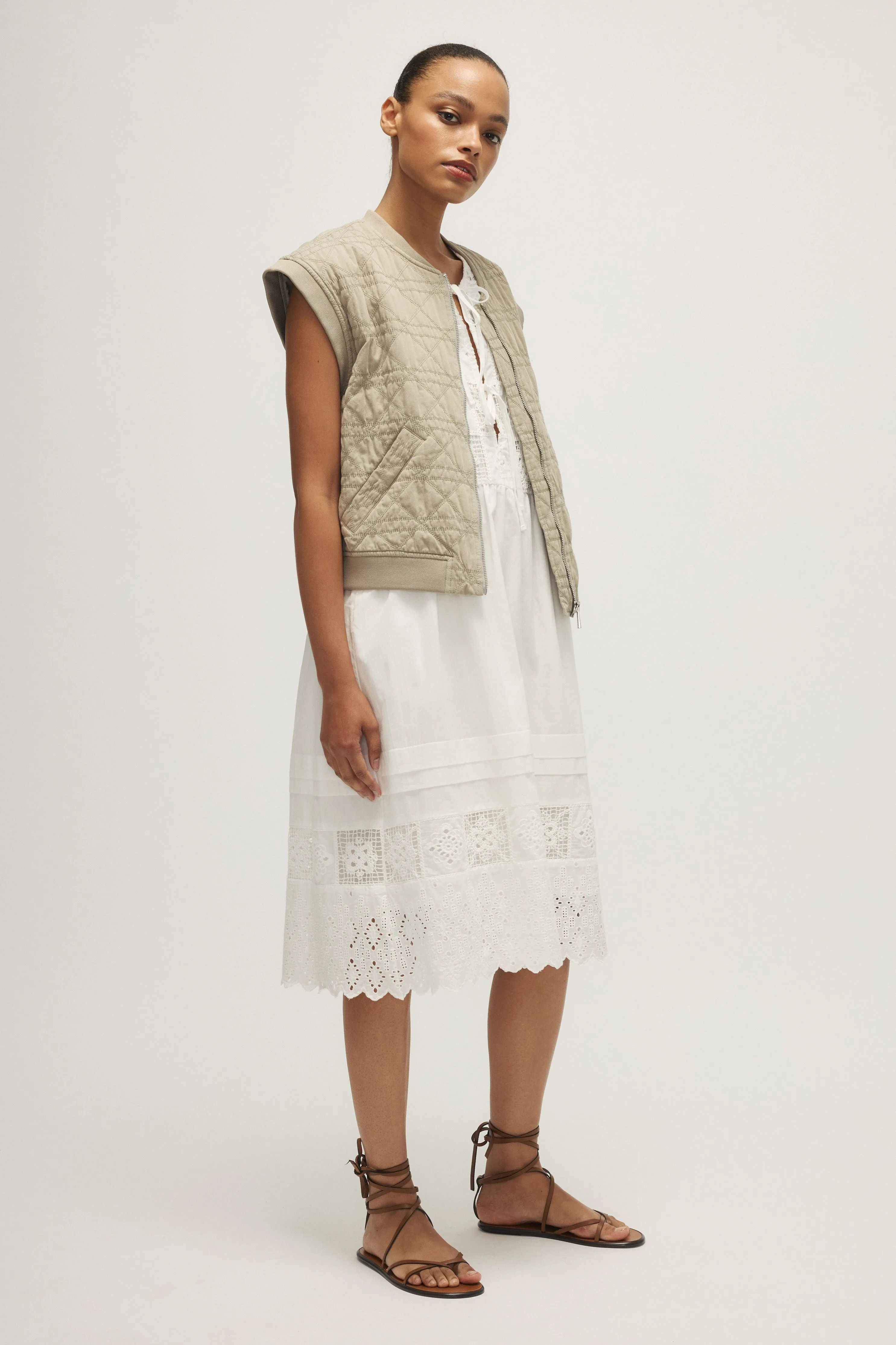 DARIO VEST-Sage sold by MELISSA NEPTON