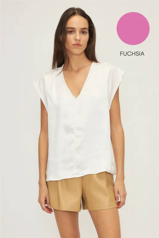 CAMERON TOP-Fuchsia sold by MELISSA NEPTON