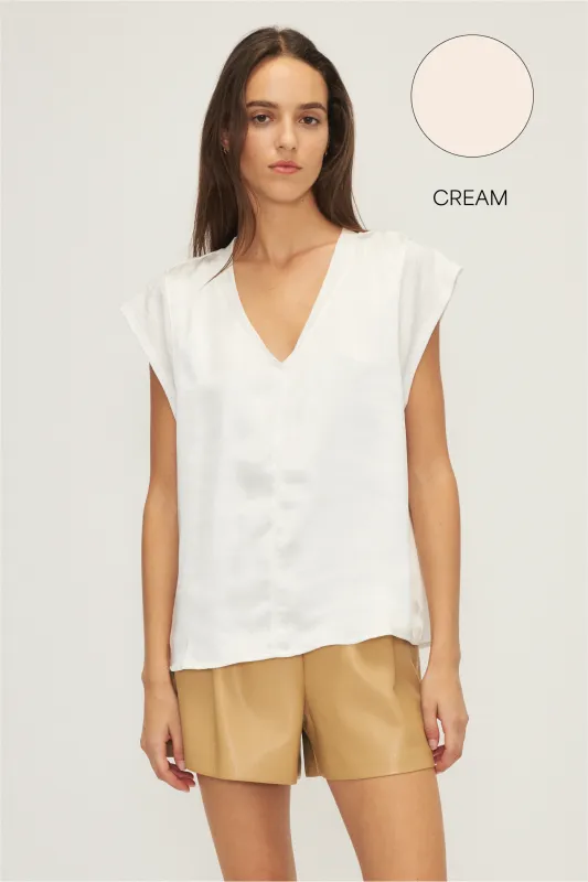 CAMERON TOP-Cream sold by MELISSA NEPTON