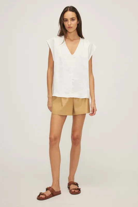 CAMERON TOP-Off white sold by MELISSA NEPTON