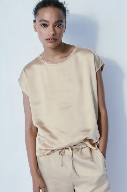 WILLOW TOP-Gold sold by MELISSA NEPTON