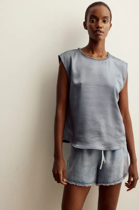 CELIA TOP-New york blue sold by MELISSA NEPTON