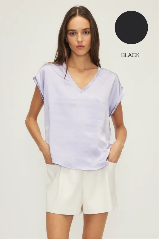 NATALIA TOP-Black sold by MELISSA NEPTON