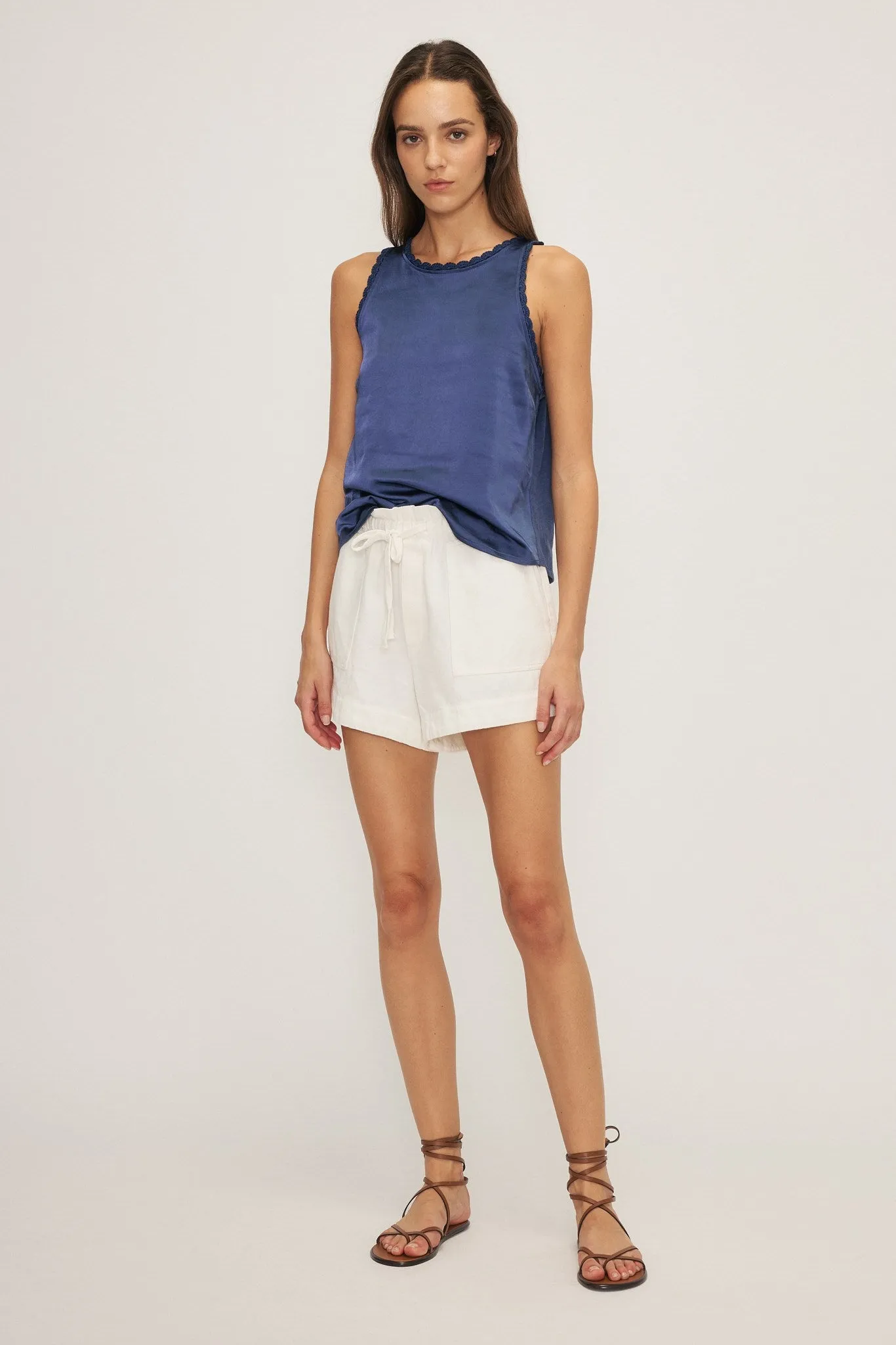 KELSI TOP-Summer navy sold by MELISSA NEPTON