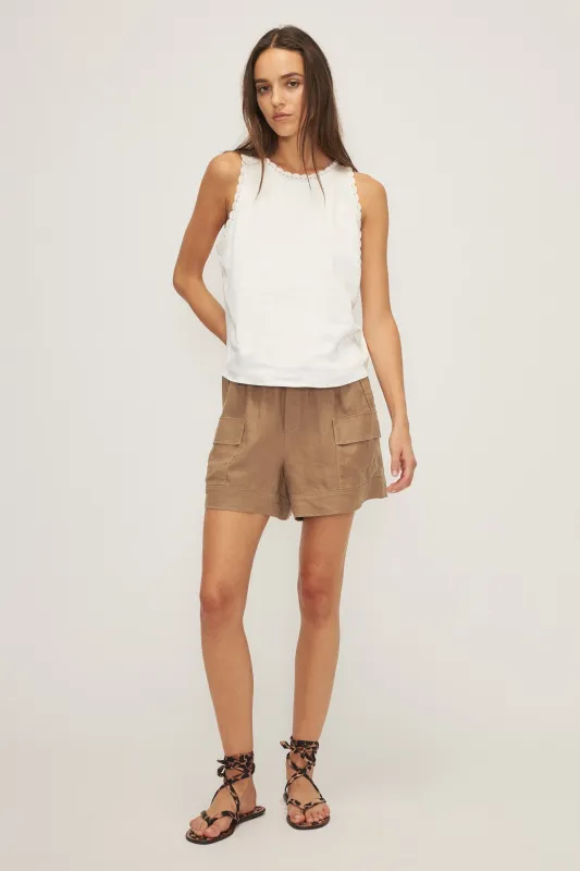 KELSI TOP-Off white sold by MELISSA NEPTON