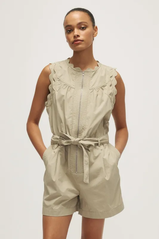 AMOR ROMPER-Light sage sold by MELISSA NEPTON