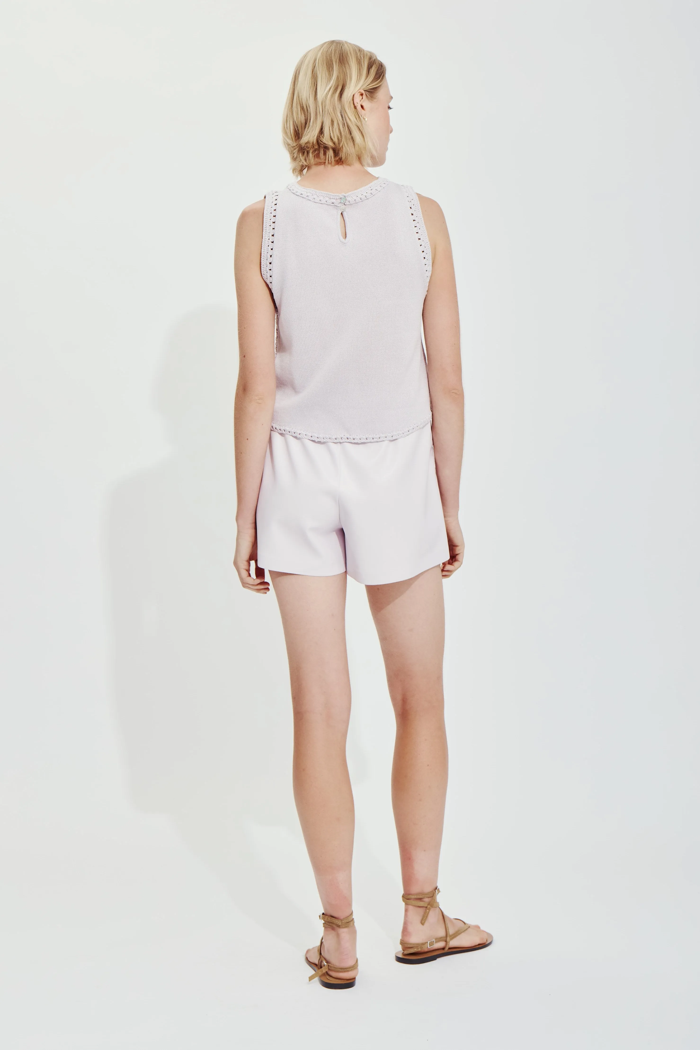 HUDSON SHORT-Lt lilac sold by MELISSA NEPTON product image thumbnail 2