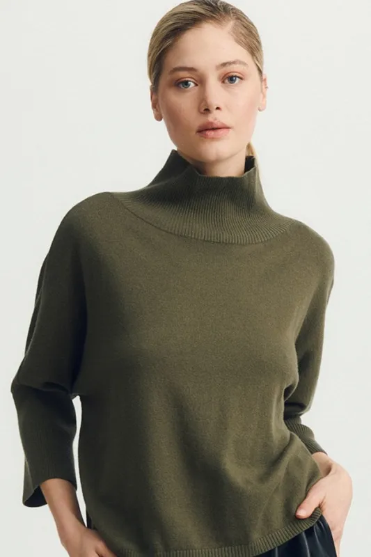 HUGO SWEATER-Dk khaki sold by MELISSA NEPTON