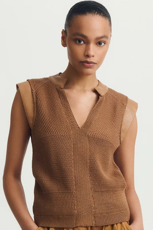 JUNO TOP-Amber sold by MELISSA NEPTON