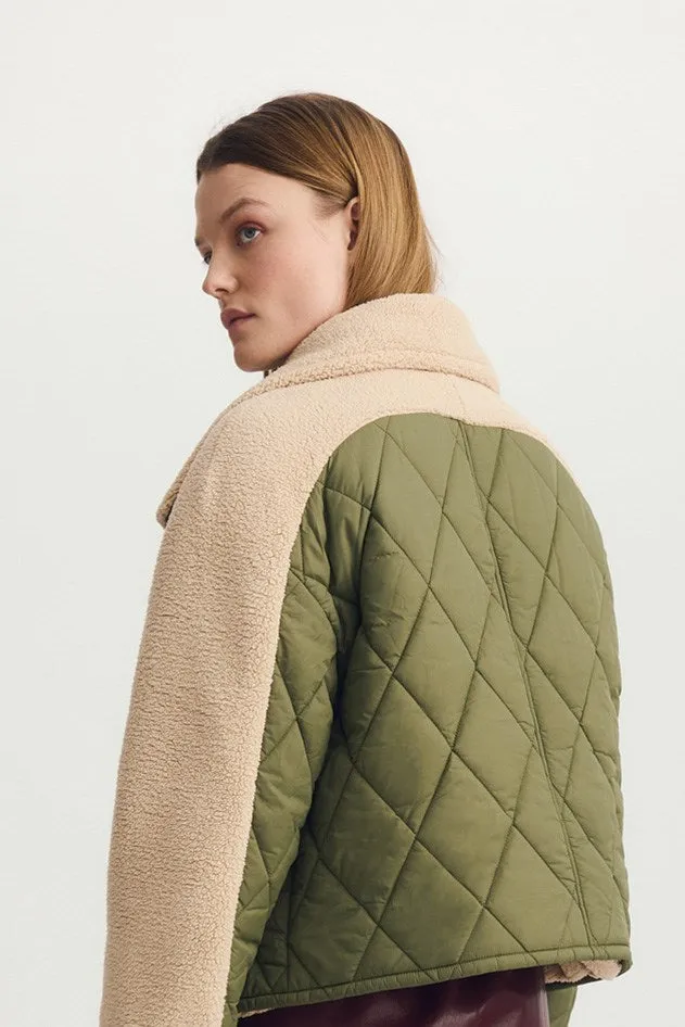 CLETA JACKET-Khaki sold by MELISSA NEPTON product image thumbnail 2
