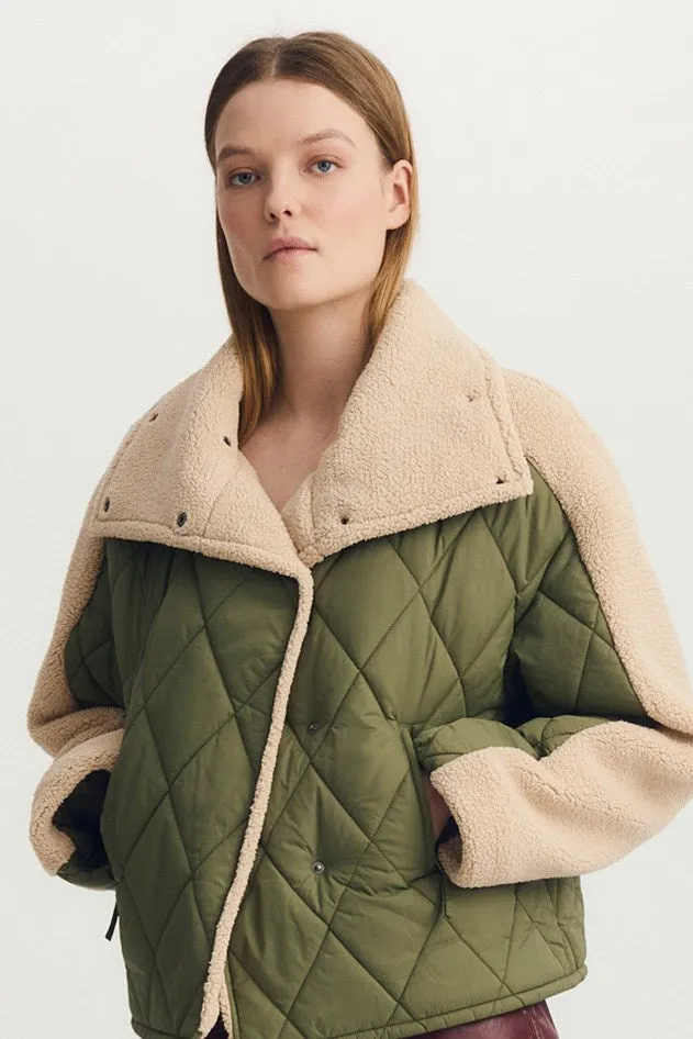 CLETA JACKET-Khaki sold by MELISSA NEPTON product image thumbnail 3